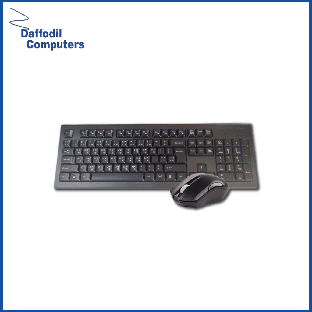 A4TECH 3000N V-TRACK 2.4G Wireless BANGLA Keyboard