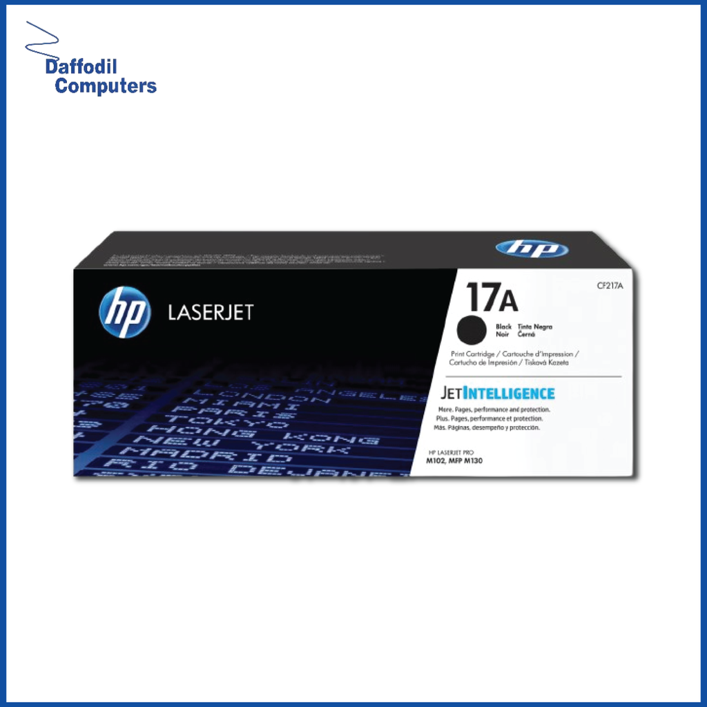 HP 17A Black Original LaserJet Toner Cartridge