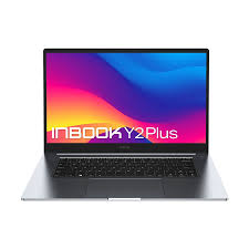 INFINIX INBOOK Y2PLUS INTEL CORE I5-11TH GEN-1155G7-RAM 8GB DDR4,SSD 512GB,15.6''FHD,BT,WIFI,WC,BACKLIT K/B,WIN-11,GRAY-02YEAR(BATTERY+ADAPTER-01YEAR)