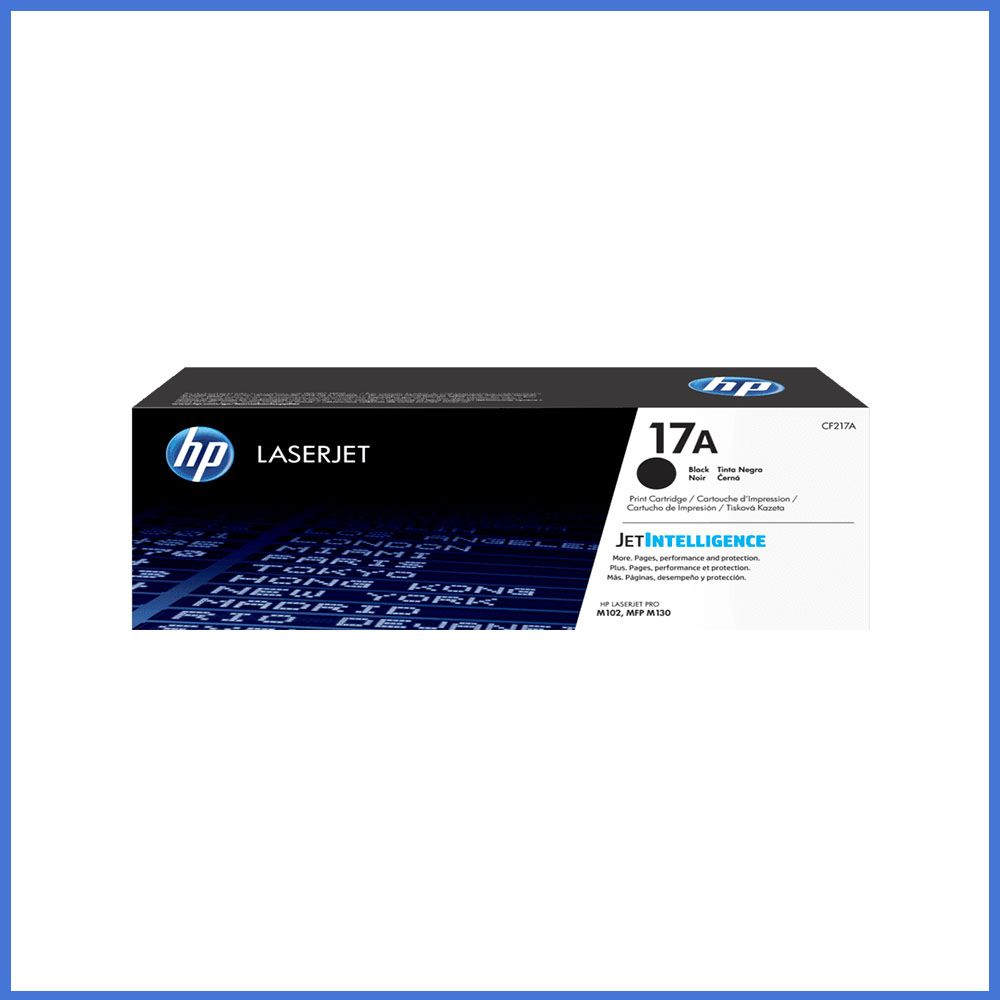 HP 17A Black Original LaserJet Toner Cartridge