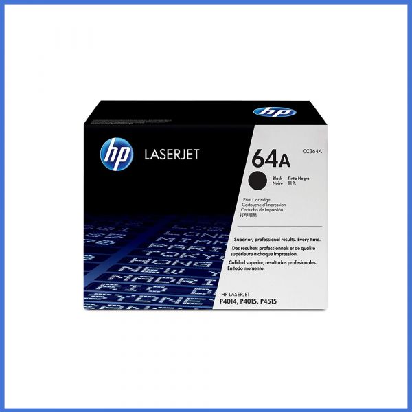 HP 64A Black Original LaserJet Toner (for P4014, P4015, P4515)