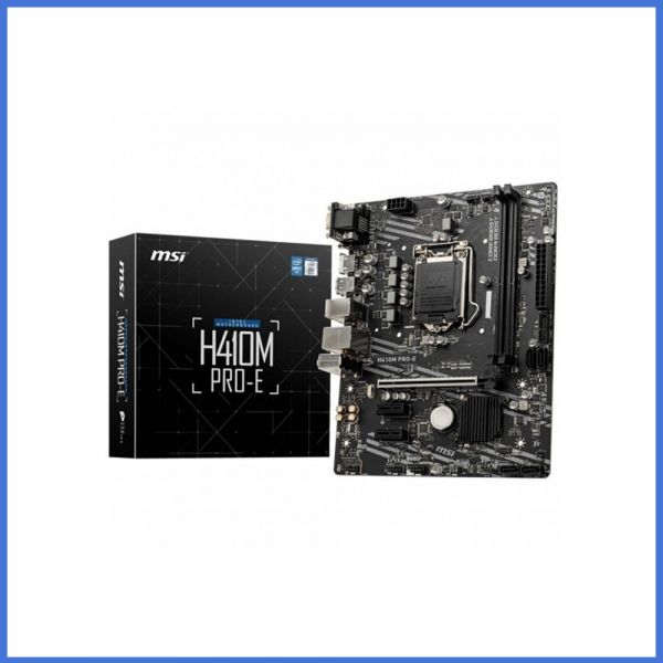 MSI H410M PRO-E Intel 10th Gen Micro-ATX Motherboard