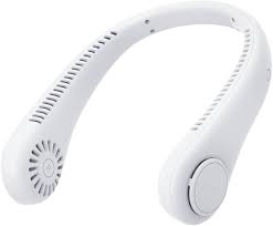 Rechargeable Vaneless Hanging Neck Fan
