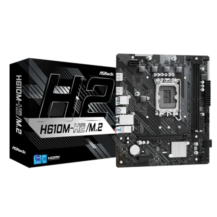 ASROCK H610M-H2/M.2 14TH, 13TH AND 12TH GEN mATX DDR4 MOTHERBOARD