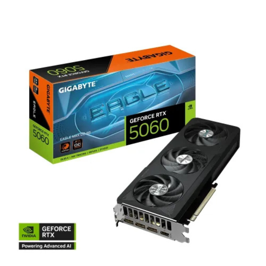 Gigabyte Geforce RTX 5060 EAGLE MAX OC 8GB GDDR7 GRAPHICS CARD