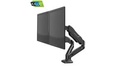 Kaloc KLC V28 17- 26" Double ARM Monitor/TV Desktop Mount Stand With Cable Management System