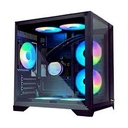 PC Power Ice Cube Black Desktop Gaming Casing